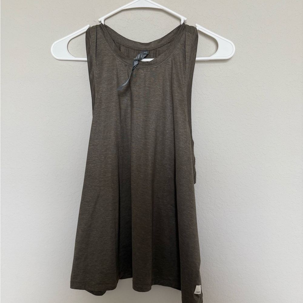 Vuori Taupe Sleeveless Top